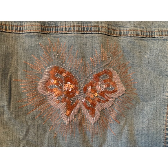 JEINNE PIERRE VINTAGE JEAN JACKET - Picture 3 of 4